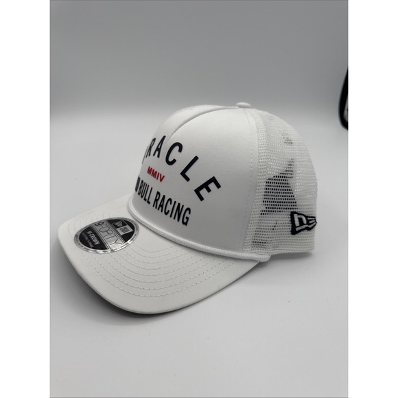 Oracle Red Bull Racing New Era 9FORTY Hat Cap White Motorsport Formula 1 Snapbac - Picture 2 of 6